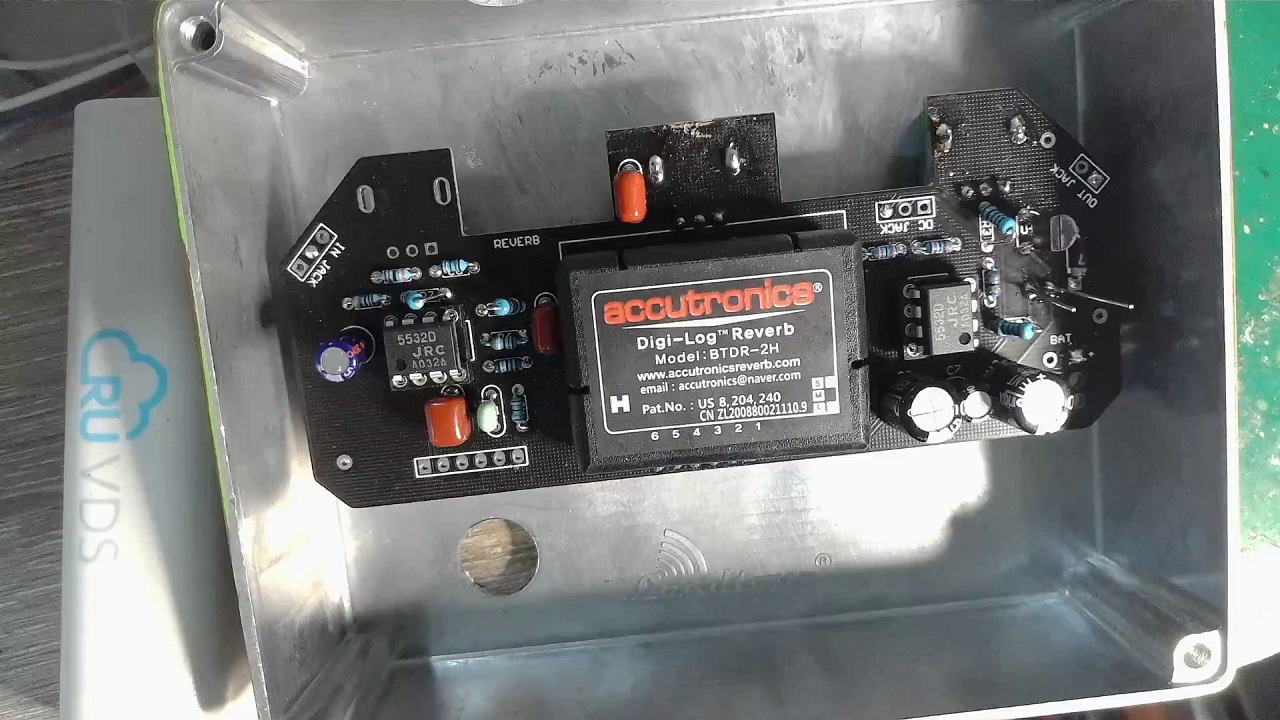 Стерео из моно: ревербератор на модуле Accutronics (Belton) Digi-Log BTDR-2 - 31