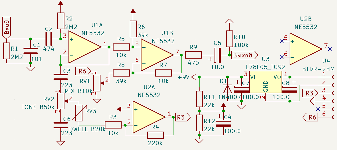 Стерео из моно: ревербератор на модуле Accutronics (Belton) Digi-Log BTDR-2 - 6