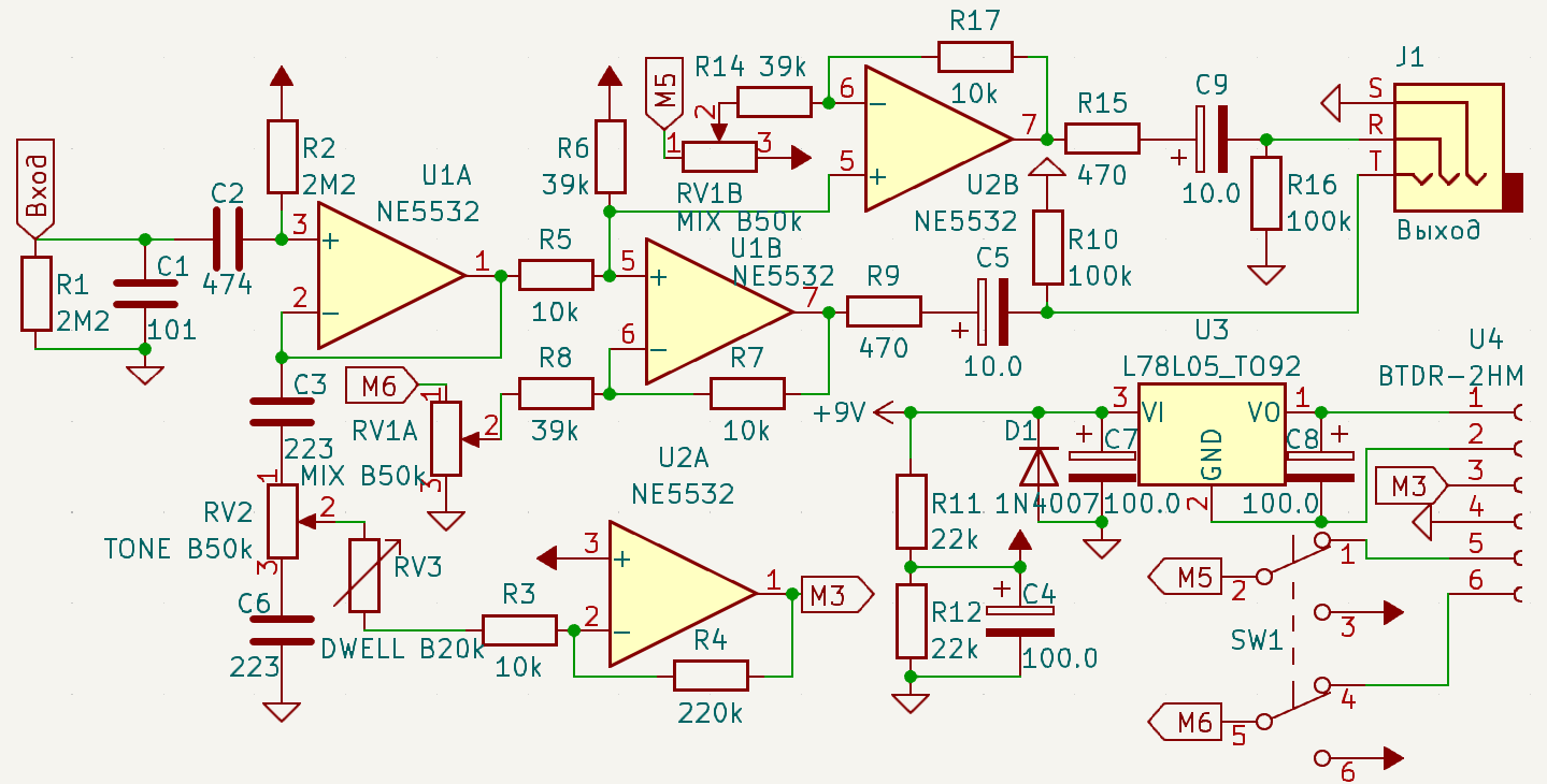 Стерео из моно: ревербератор на модуле Accutronics (Belton) Digi-Log BTDR-2 - 9