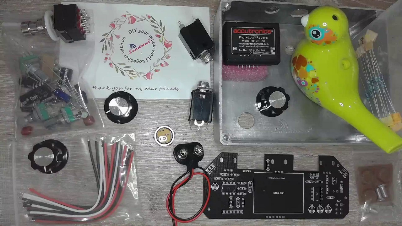 Стерео из моно: ревербератор на модуле Accutronics (Belton) Digi-Log BTDR-2 - 1