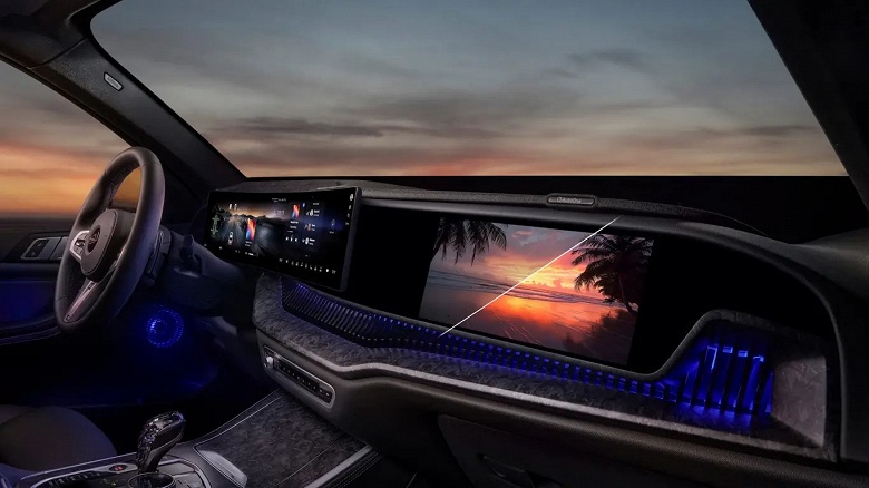 Теперь в машинах появятся экраны Samsung Neo QLED с HDR10+ от Harman