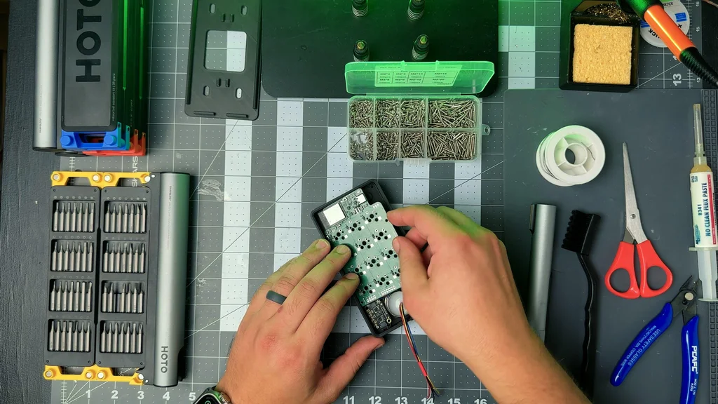 Клавиатура с датчиком отпечатков на ESPHome - 20