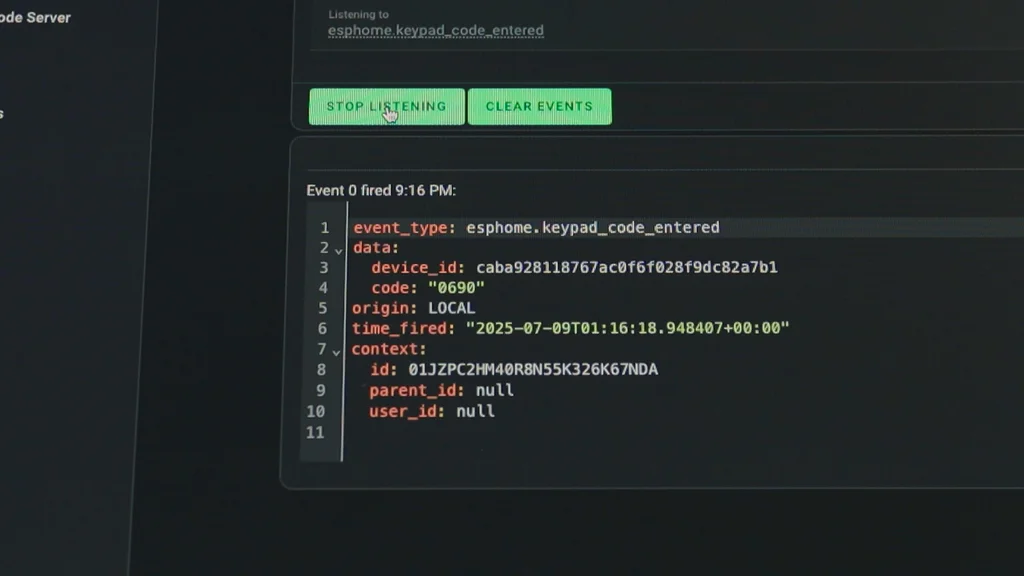 Клавиатура с датчиком отпечатков на ESPHome - 28