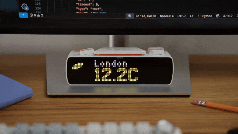 [Видео] Погодный виджет. Шаг 2: Новое расположение элементов на экране