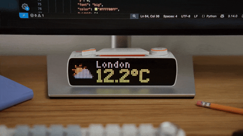 [Видео] Погодный виджет. Шаг 4: Готовый виджет