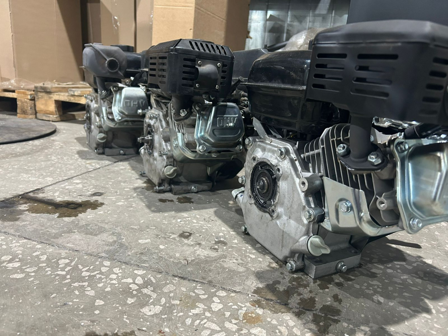 Двигатели с оторванными валами