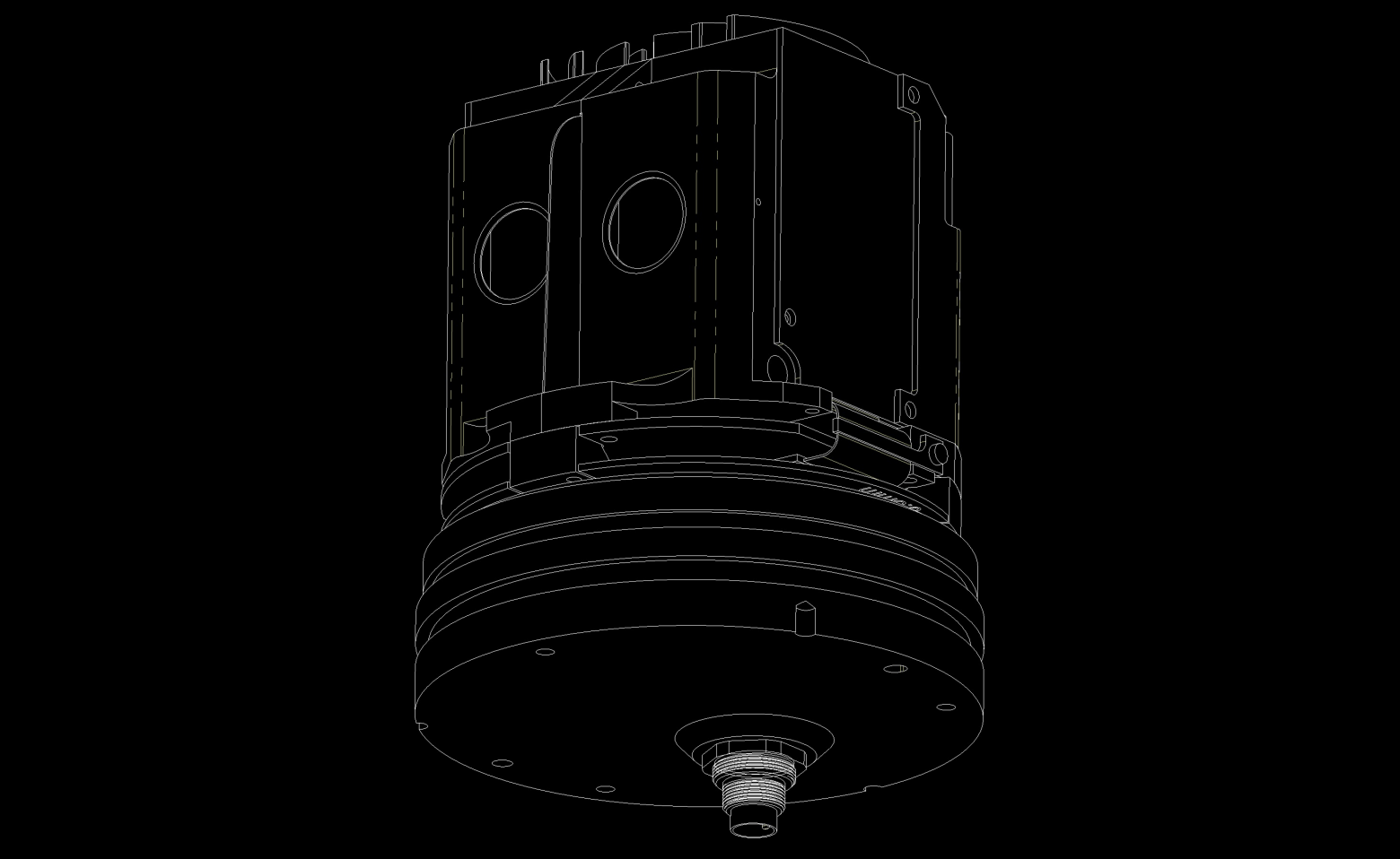 Общее строение нашего лидара nanoHomer
