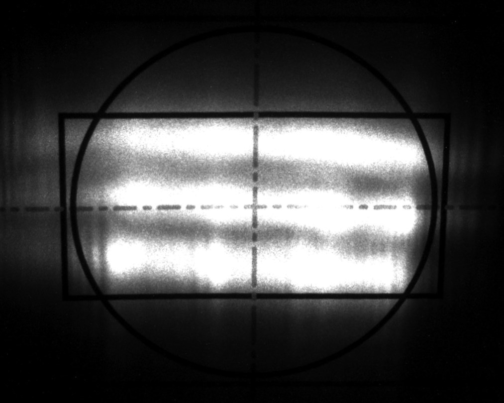 Паттерн лазерного пучка лидара с Edge-Emitting-лазерами