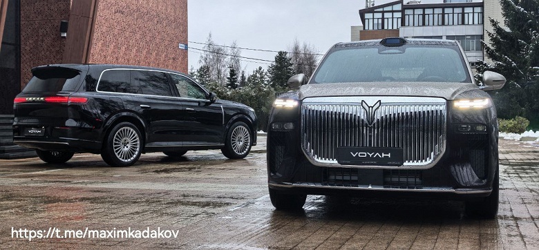 Новейший флагман с изменяемым клиренсом и запасом хода 1200 км представили одновременно в Китае и России: первые Voyah Taishan уже прибыли в Москву