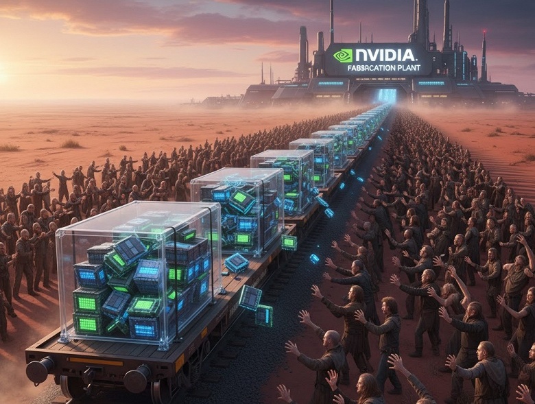 Nvidia создаст рынку ещё больше проблем. Переход ИИ-серверов компании от DDR5 к LPDDR приведёт к «сейсмическому сдвигу» на рынке, согласно мнению Counterpoint - 1 Nvidia создаст рынку ещё больше проблем. Переход ИИ-серверов компании от DDR5 к LPDDR приведёт к «сейсмическому сдвигу» на рынке, согласно мнению Counterpoint