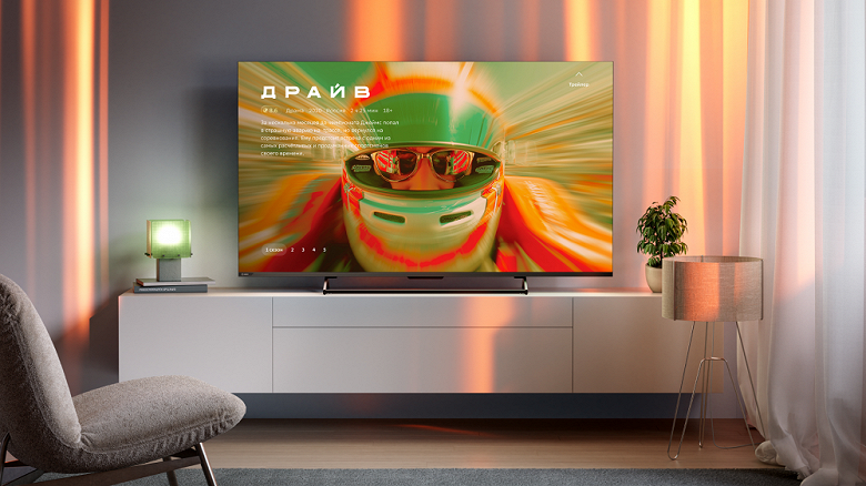 Распознавание до 5 метров: Сбер выпустил первые телевизоры Sber с голосовым управлением без пульта