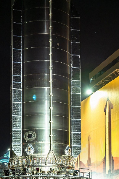 Ускоритель Starship нового поколения показали крупным планом