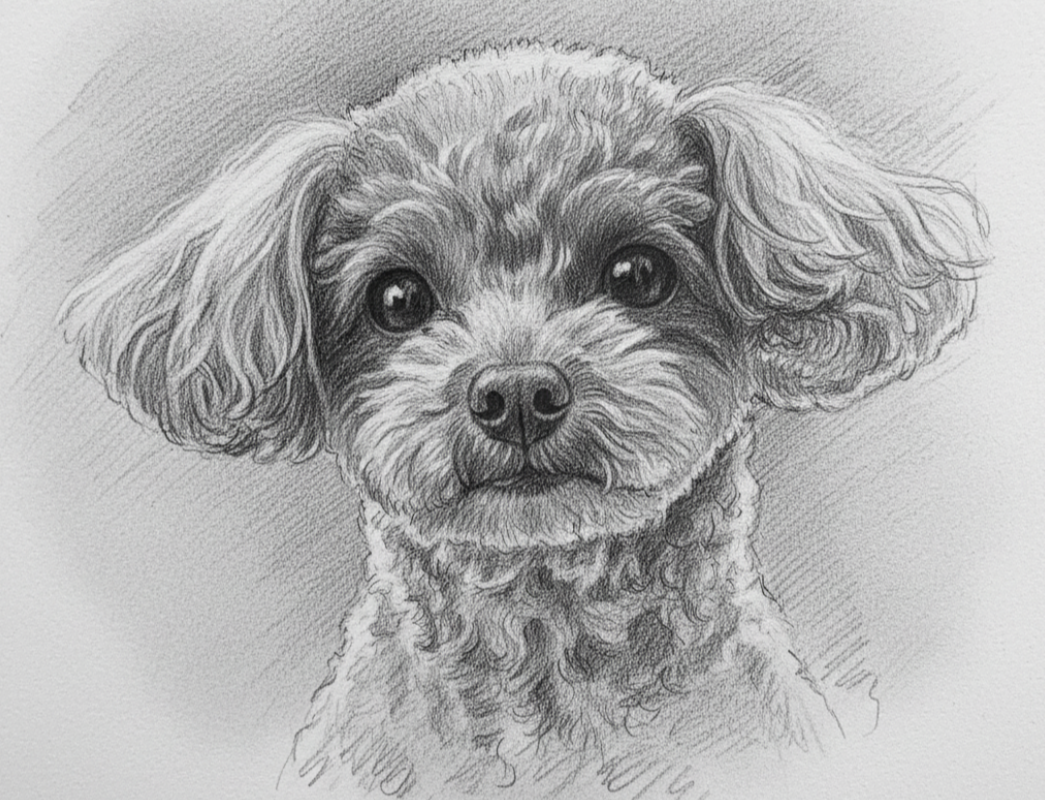 Собака сутулая, обычная, одна штука