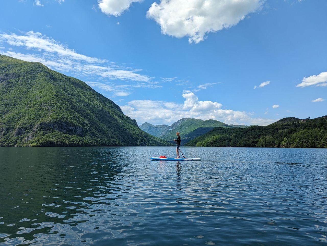 Озеро Перучац в национальном парке «Тара»  