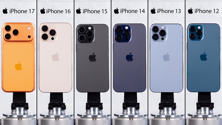 Все iPhone Pro Max в одном большом тесте, начиная с 12-й модели. Авторы PhoneBuff проверили, как менялась производительность за годы