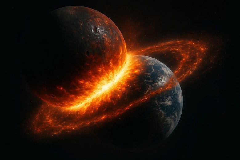 Изотопный анализ раскрыл происхождение Тейи: её «родина» – внутренняя Солнечная система