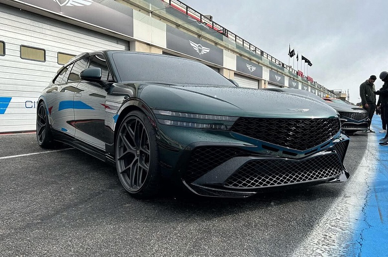 Премиум-бренд Hyundai представил роскошный &laquo;вагон&raquo;: яркий спортивный универсал Genesis G90 Wingback мог бы стать конкурентом Mercedes-Benz E-Class Estate и BMW 5-Series Touring