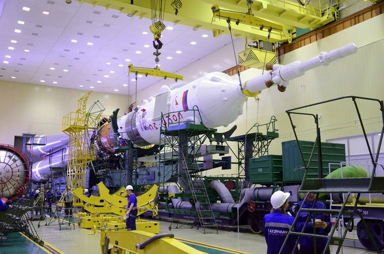 Этот космический корабль проведет 8 месяцев в космосе. Корабль &laquo;Союз МС-28&raquo; готов к запуску