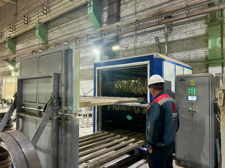 &laquo;Новая печь &mdash; настоящий прорыв&raquo;: в Новосибирске запустили современную печь для нагрева коллекторов якорей тяговых электродвигателей