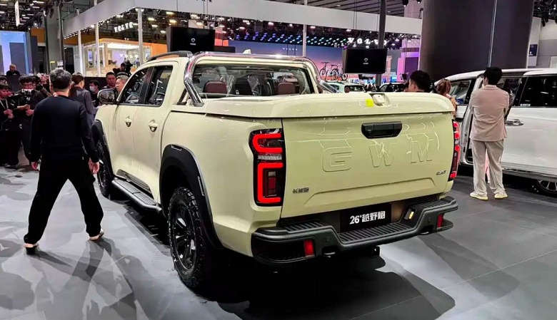 Представлен внедорожный пикап Great Wall Cannon 2026 Off-road: полный привод с тремя блокировками и тяговитый мотор мощностью 186 л.с. &mdash; за 180 тыс. юаней (2 млн рублей)