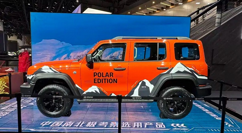 Представлен экстремальный Tank 300 Polar Edition: 186-сильный мотор и 9-ступенчатый &laquo;автомат&raquo; протестированы в условиях Антарктики