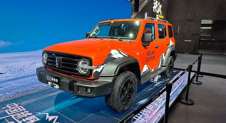 Представлен экстремальный Tank 300 Polar Edition: 186-сильный мотор и 9-ступенчатый &laquo;автомат&raquo; протестированы в условиях Антарктики
