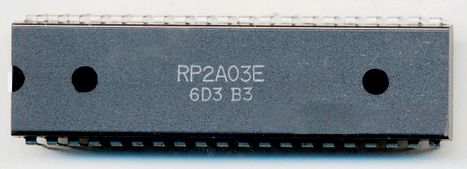 Микросхема 2A03, скрывающая в своих недрах синтезатор APU