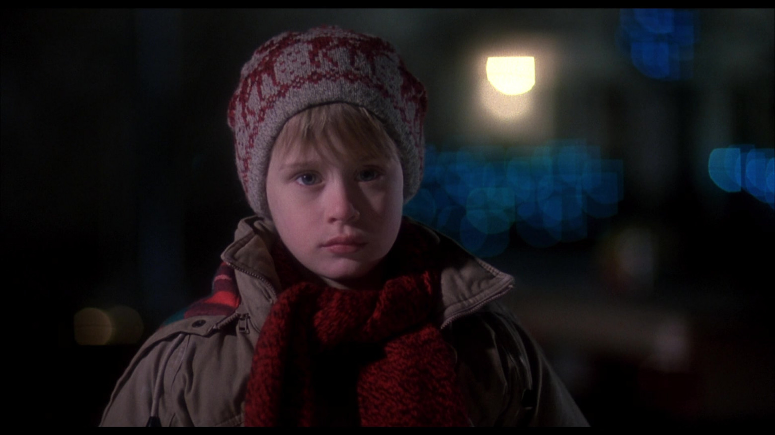 Кадр из кинофильма «Один дома» 1990 года.