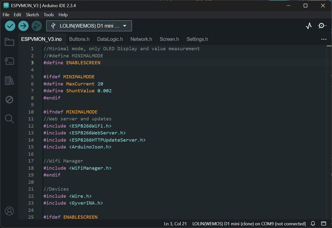 ESPVMON — проект открытого универсального ваттметра-логгера - 10 ESPVMON — проект открытого универсального ваттметра-логгера - 10