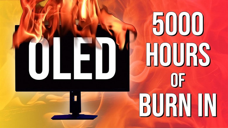 Насколько выгорит QD-OLED монитор почти за два года. Автор Hardware Unboxed продолжает показывать, что происходит с устройством при постоянной работе