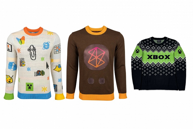 &laquo;Уродливые&raquo; свитера Microsoft вернулись. Есть выбор из трёх вариантов