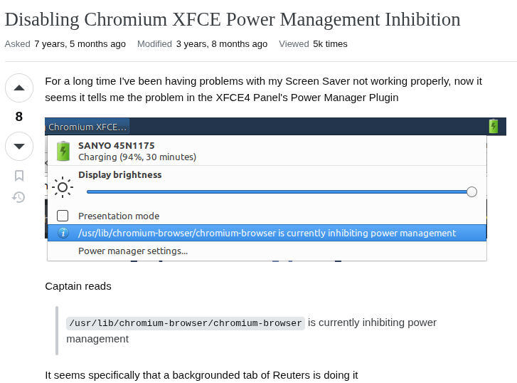 Chrome, Xfce и очень страшное кино - 3 Chrome, Xfce и очень страшное кино - 3