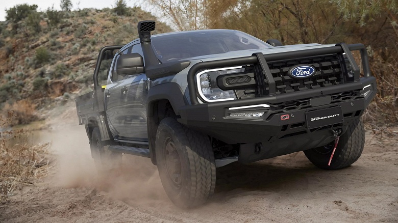Рамный внедорожник Ford для самых тяжелых условий: представлен Ford Ranger Super Duty XLT с 3,0-литровым дизельным V6 и 10-ступенчатым &laquo;автоматом&raquo;