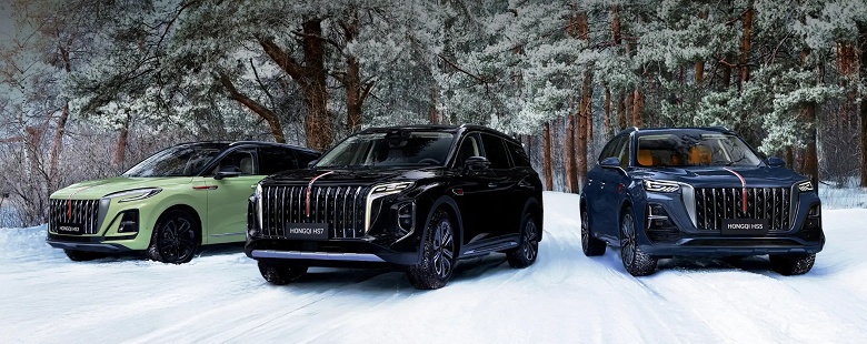 Россияне активно пересаживаются на китайские премиальные автомобили Hongqi: продажи в России выросли на 63% за год