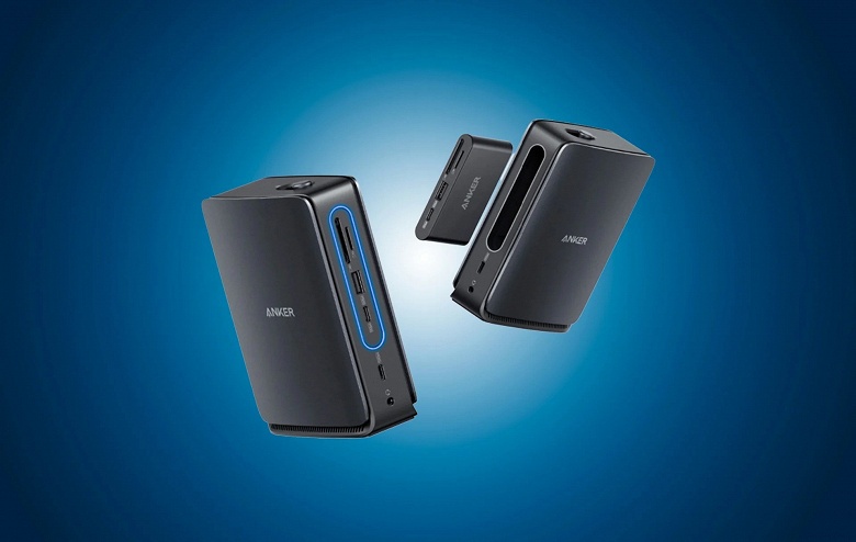 Док-станция-матрёшка с 13 разъёмами. Представлена Anker Nano Docking Station за 150 долларов - 1 Док-станция-матрёшка с 13 разъёмами. Представлена Anker Nano Docking Station за 150 долларов