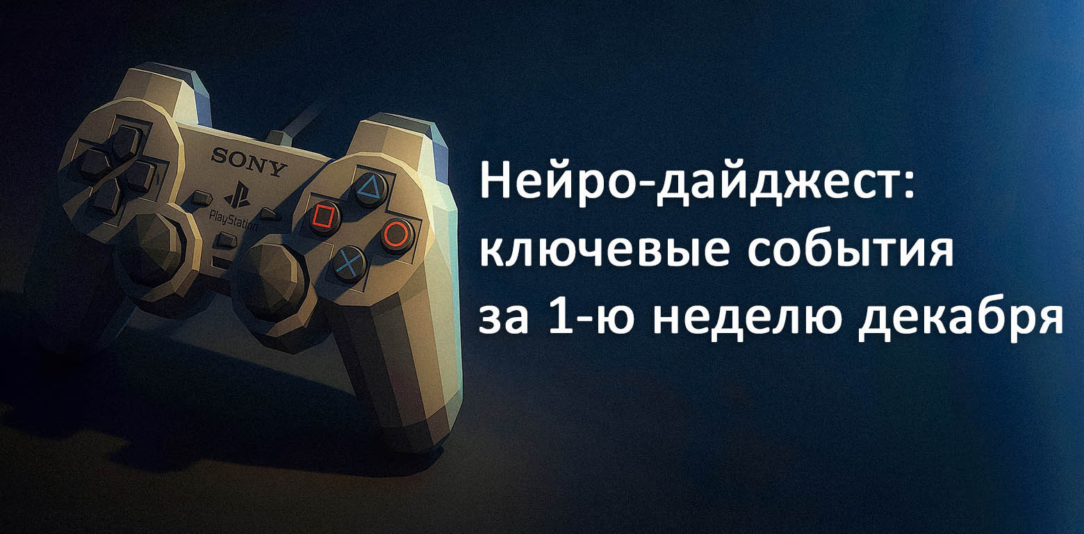 Нейро-дайджест: ключевые события мира AI за 1-ю неделю декабря 2025 - 1