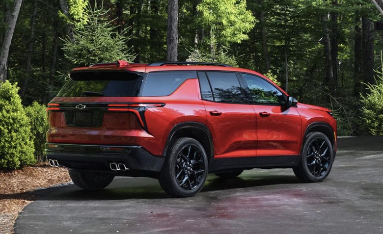 328 л.с., 7-местный салон и полный привод. В Россию привезли Chevrolet Traverse 2025 — это альтернатива Toyota Grand Highlander
