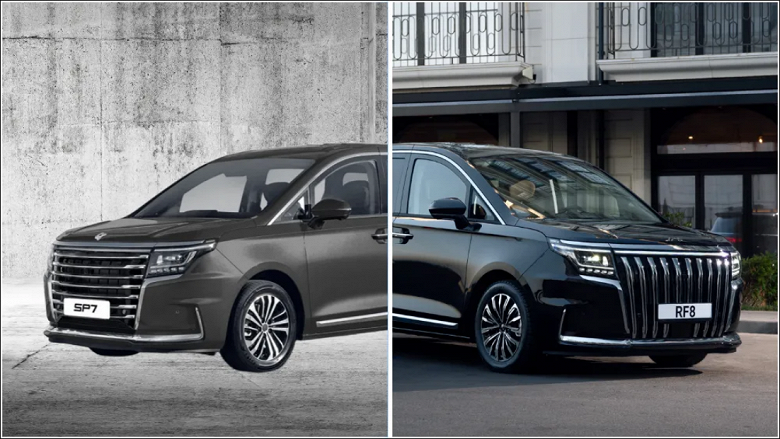 JAC RF8 оказался дешевле российского Sollers SP7. Чем два почти одинаковых минивэна всё же различаются между собой