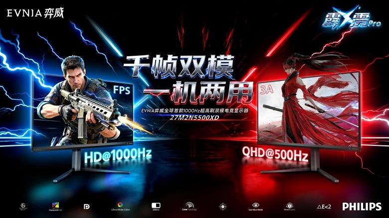 Куда столько: представлен 1000-герцевый монитор Philips - 1 Куда столько: представлен 1000-герцевый монитор Philips