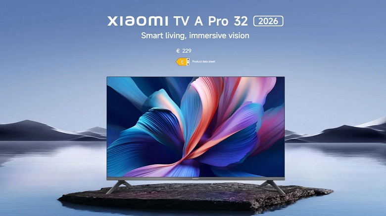 32 дюйма, QLED, Google TV — всего 150 долларов. Xiaomi TV A Pro 32 (2026) вышел на глобальный рынок - 1 32 дюйма, QLED, Google TV — всего 150 долларов. Xiaomi TV A Pro 32 (2026) вышел на глобальный рынок