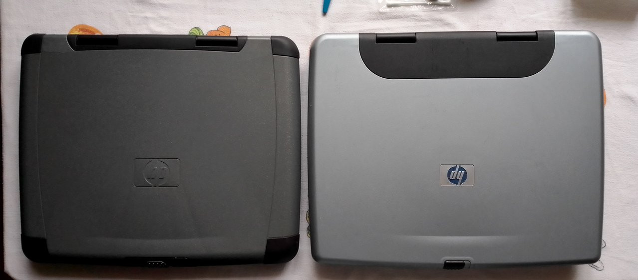 HP OmniBook XE3: два разных поколения, крышки