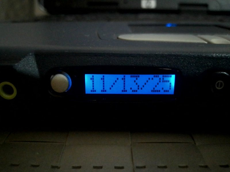 HP OmniBook XE3 GF: дата на LCD