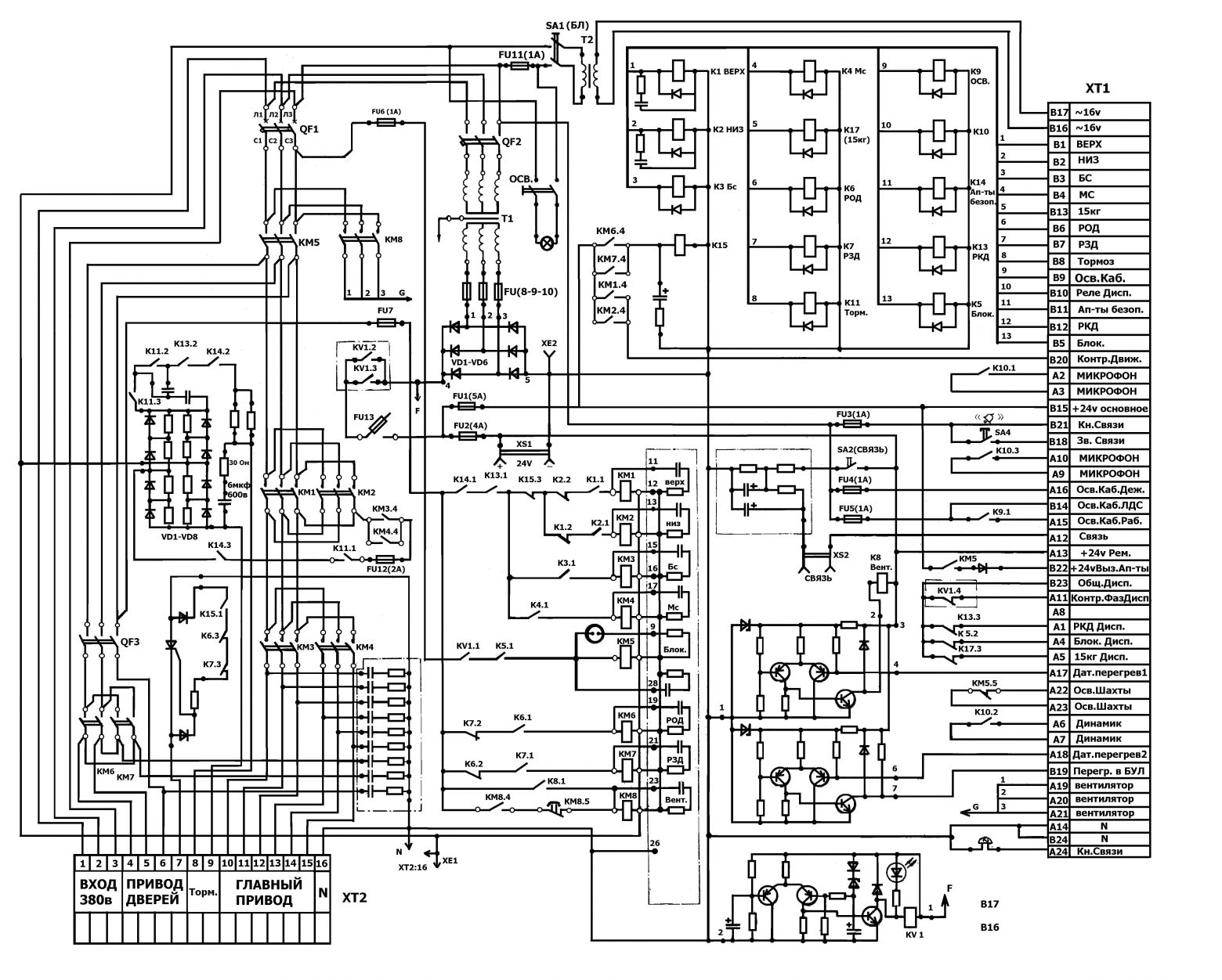 Первые отечественные электронные лифты. УПЛ-10 - 32
