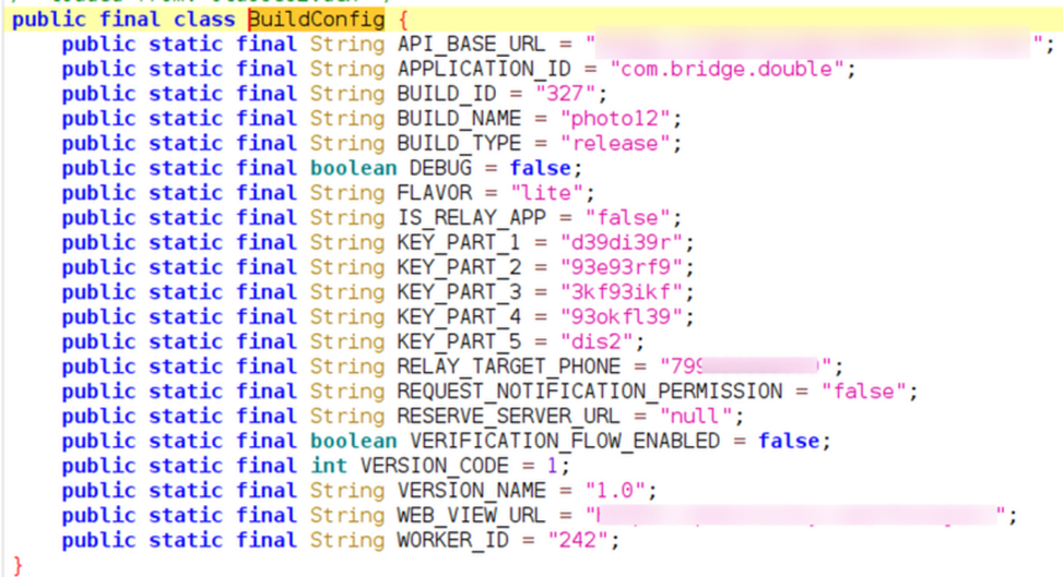 Пример конфигурации