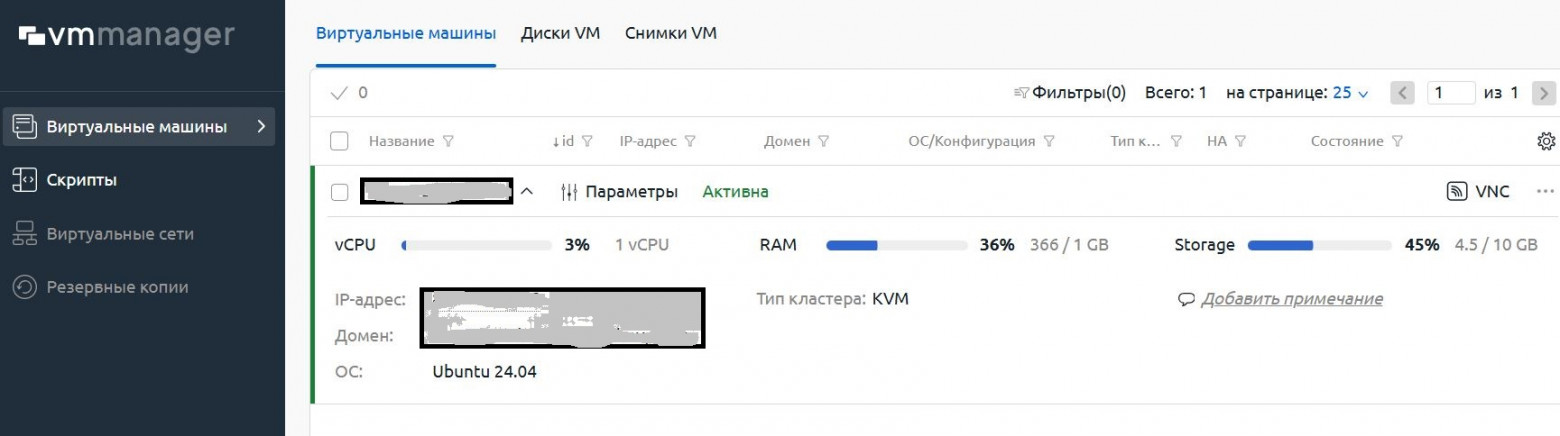 Типичный дешевый сервер