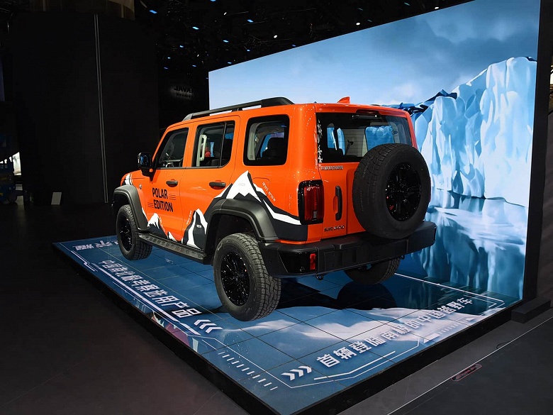 Экстремальный Tank 300 Polar Edition представят 10 декабря: машина подготовлена специально для очень холодного климата (как в России)