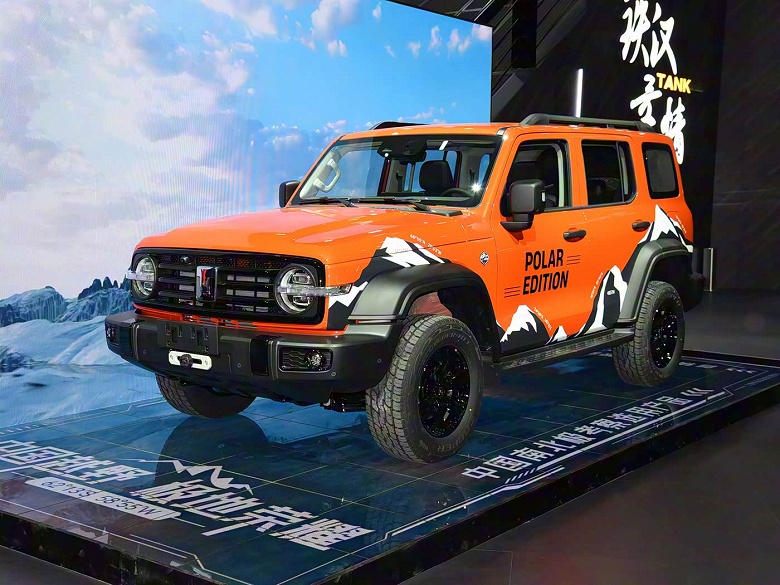 Экстремальный Tank 300 Polar Edition представят 10 декабря: машина подготовлена специально для очень холодного климата (как в России)