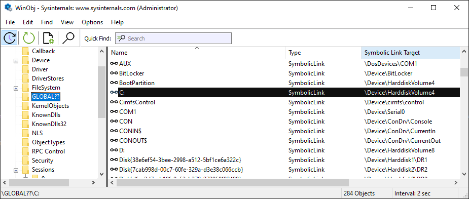В качестве букв диска в Windows может использоваться не только латиница - 1 В качестве букв диска в Windows может использоваться не только латиница - 1