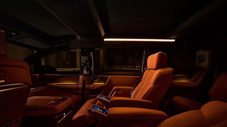 Вилла на колесах с запасом хода 1320 км и уровнем оснащения как у «семерки» BMW. В Китае представлен 620-сильный Buick Electra Encasa — 440 тыс. юаней (4,8 млн рублей) - 5 Вилла на колесах с запасом хода 1320 км и уровнем оснащения как у «семерки» BMW. В Китае представлен 620-сильный Buick Electra Encasa — 440 тыс. юаней (4,8 млн рублей)