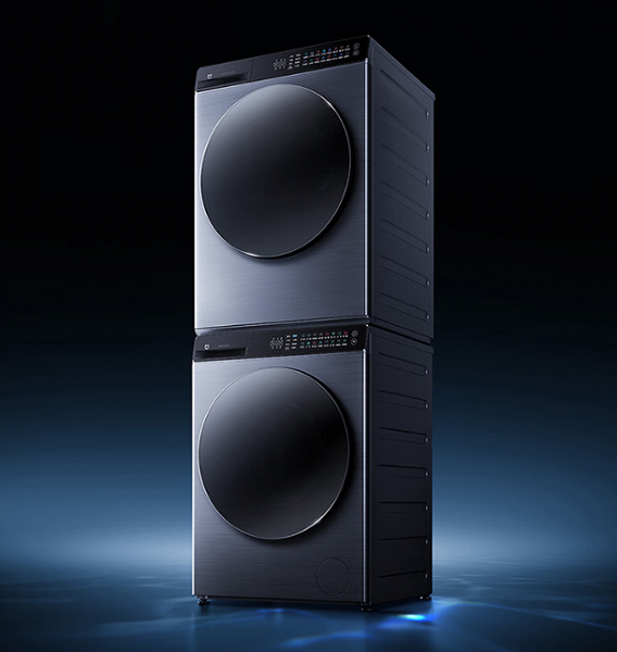 Xiaomi представила стирально-сушильный комплекс Mijia Pro: &laquo;суперэлектролиз&raquo;, тепловой насос, 30 режимов стирки, по 12 кг белья &mdash; за 1000 долларов